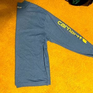Mens 2x blue cargarte long sleeve